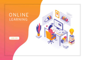 online learning illustration